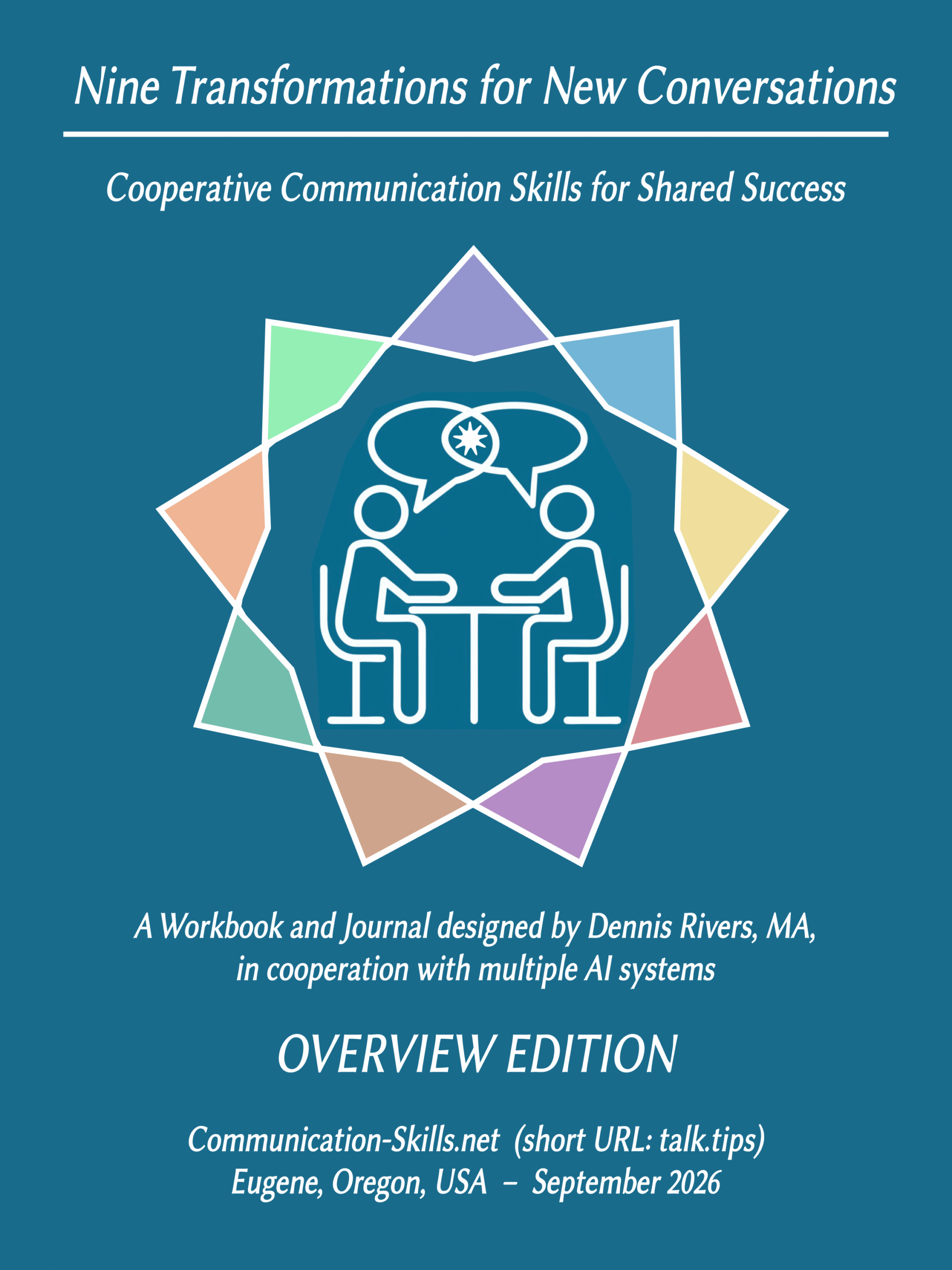 COVER OF NINE TRANSFORMATIONS COMMUNICATION SKILLS WORKBOOK - OVERVIEW EDITION - REV1
