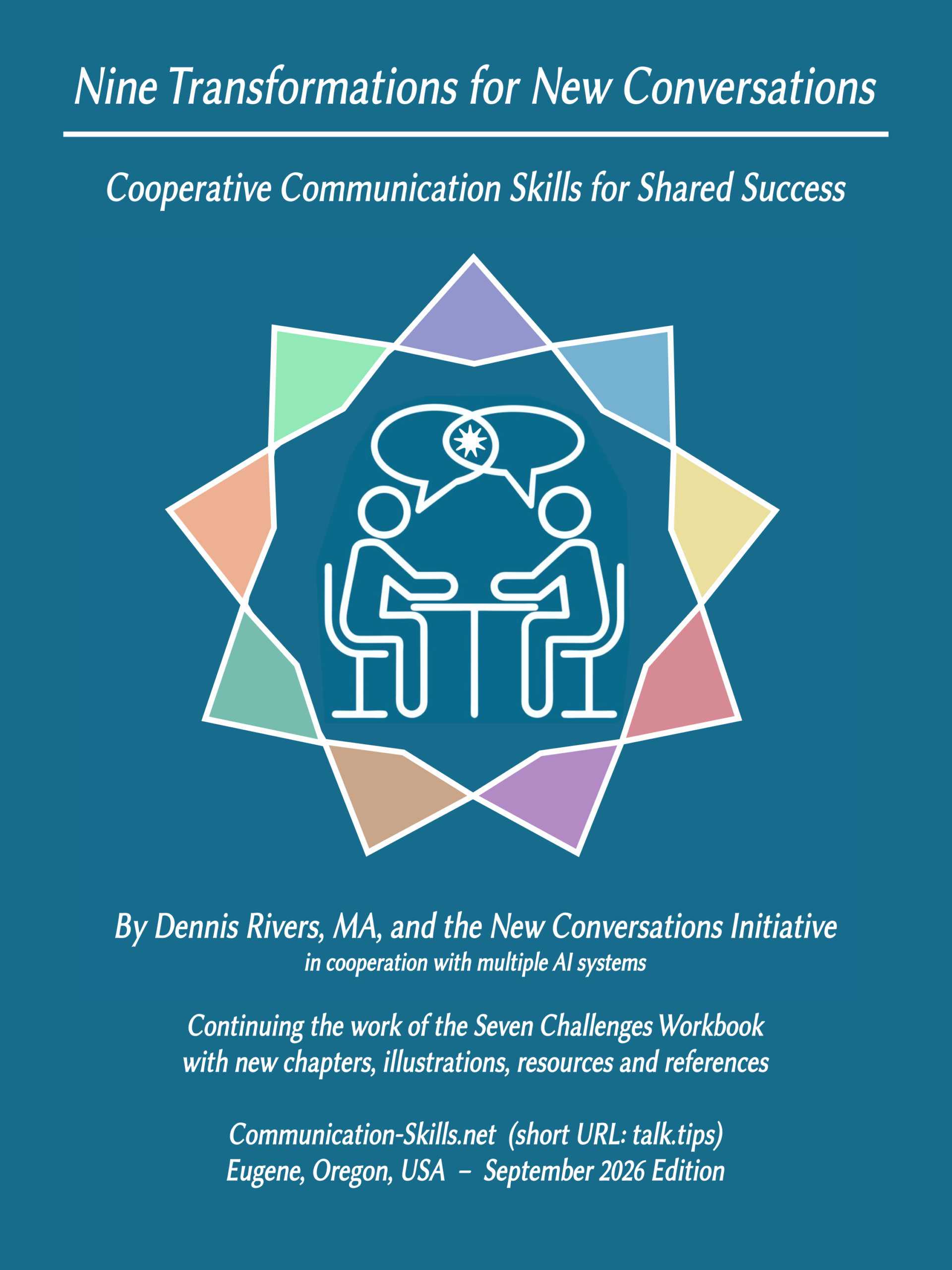 COVER OF NINE TRANSFORMATIONS COMMUNICATION SKILLS WORKBOOK